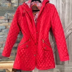 Red jacket